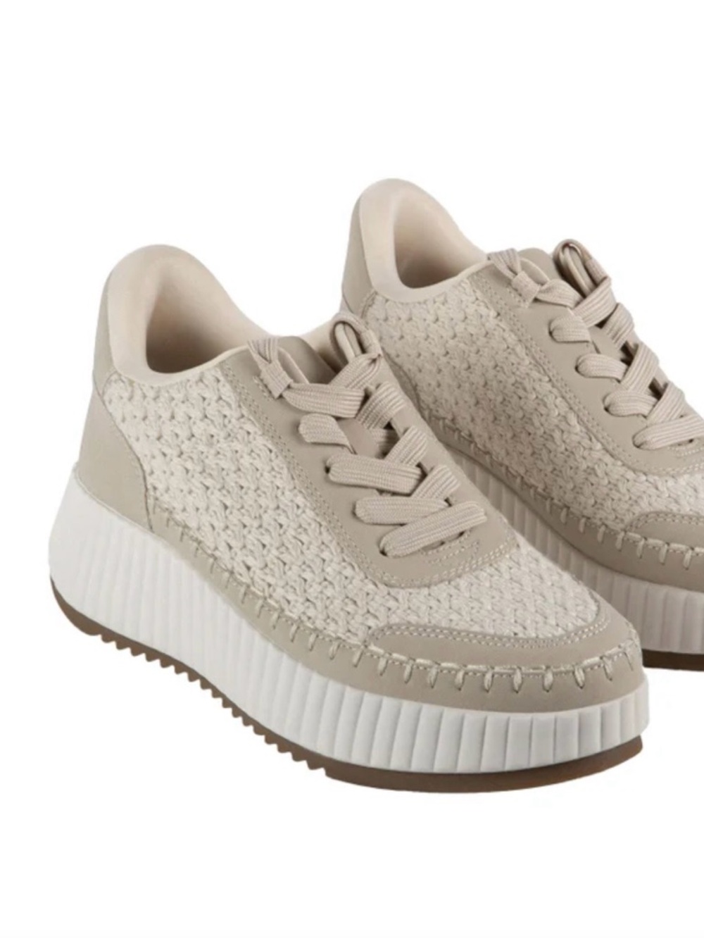 DV by Dolce Vita Chaussure de Sport Comfy Outdoor Women’s Knit Sneaker Sz.8 NEW